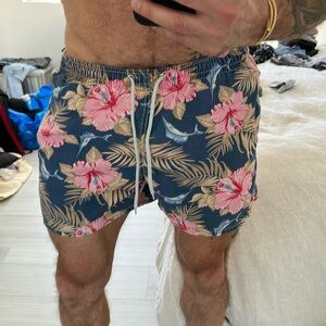 Zara printed swim shorts